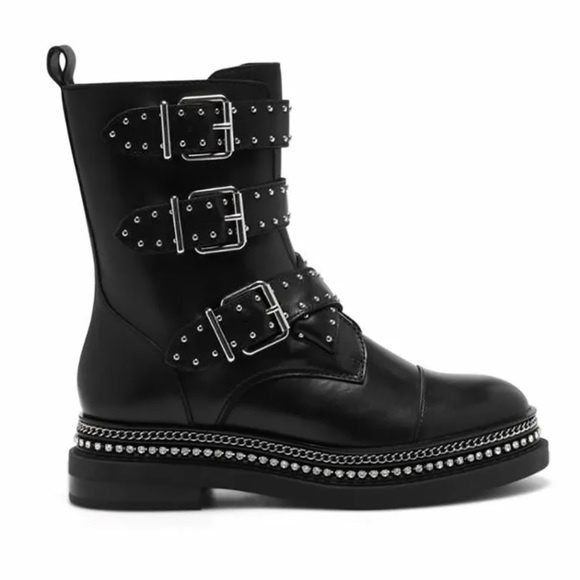 Vince Camuto Shoes - New Vince Camuto Bobbette Studded Moto Boots